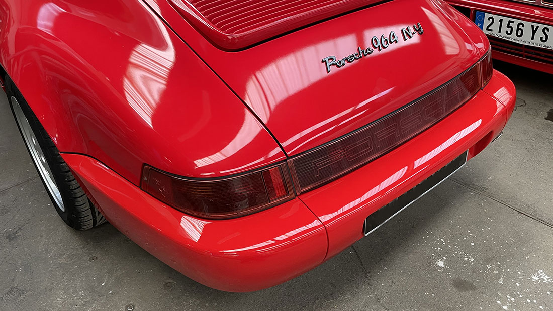 Restauration porsche 964 n y